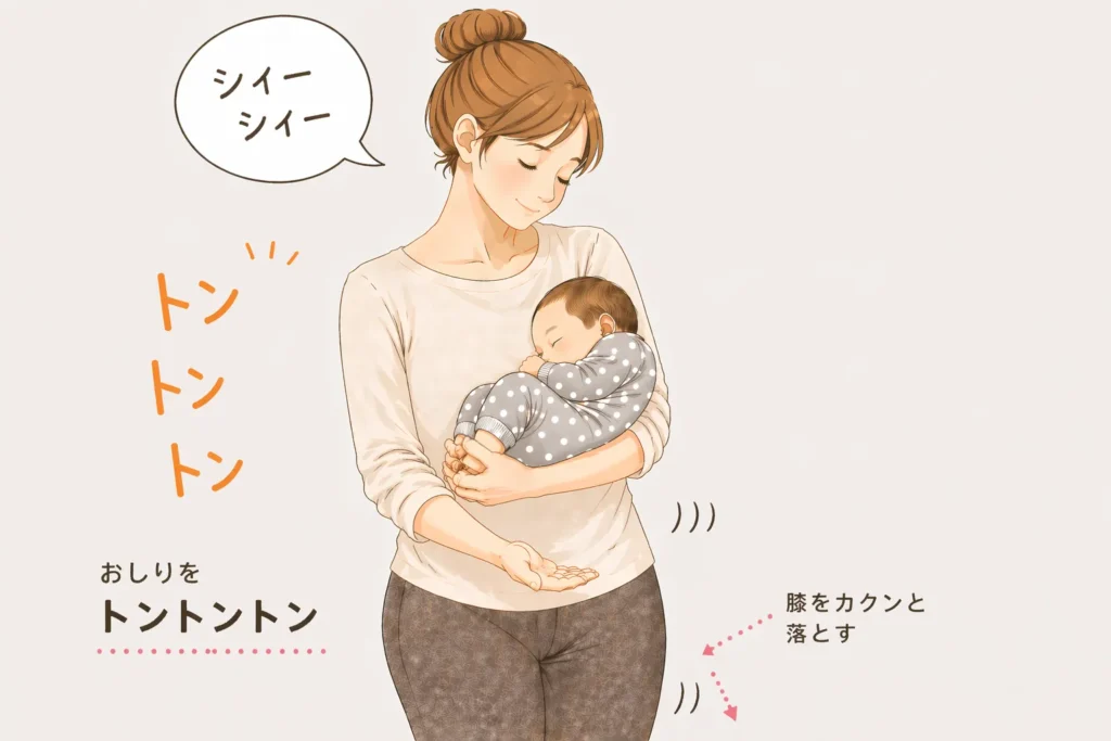 助産師さんに教わったギャン泣きを落ち着かせる抱っこ