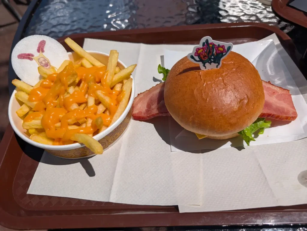 こびとづかんのコラボランチセットｰ日本モンキーパーク