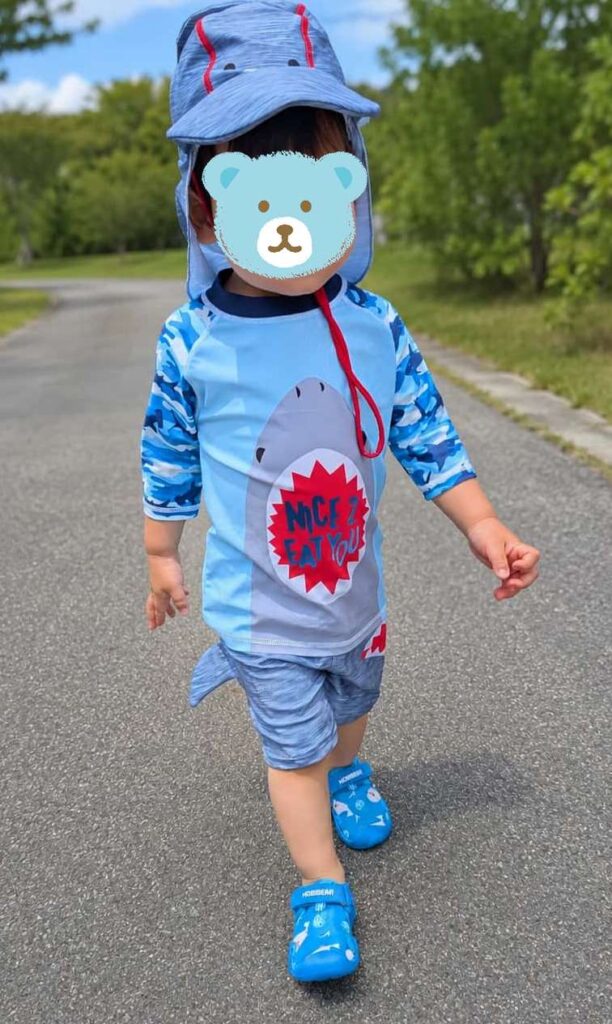 ２歳水着三点セット