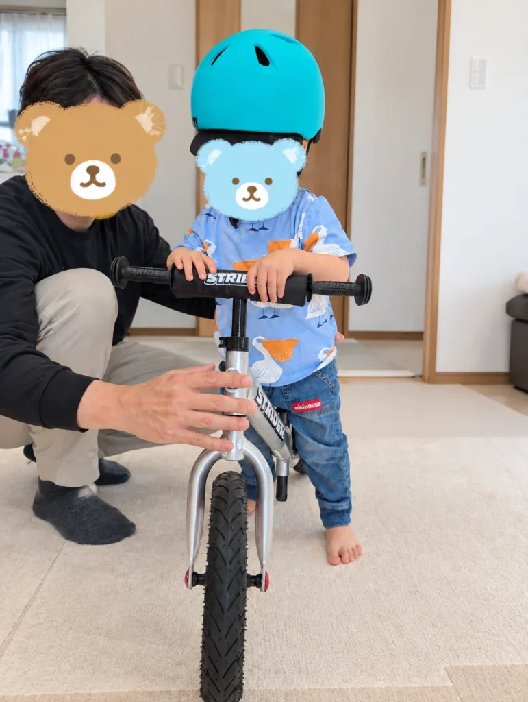 2歳クリスマス・誕生日プレゼント　ストライダー
