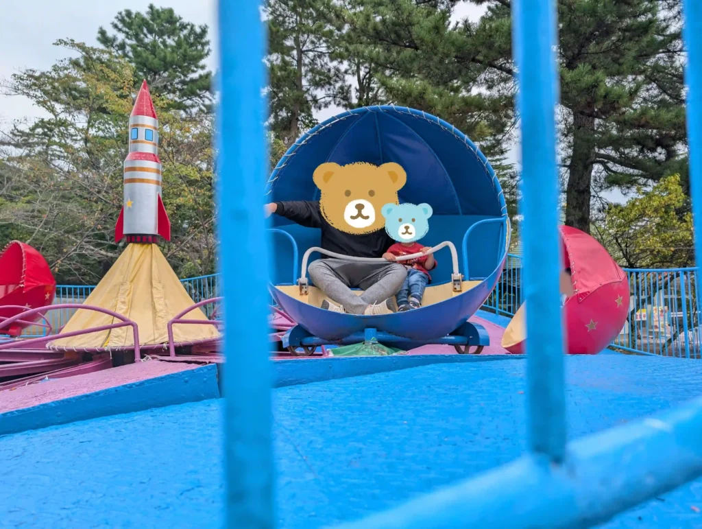 2歳息子が一番気に入った養老ランドのテールタワール